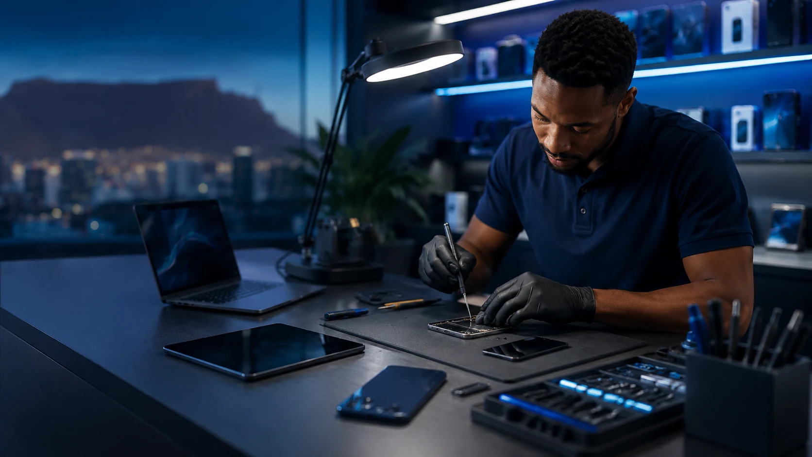 Device repairs service at MG Xchange